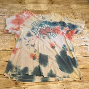 Two Door Cinema Club. Men’s XL. Custom Tie Dye.